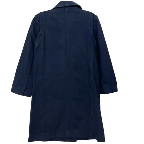 J. Crew Classic Twill Chino double breasted women's jacket size 0 - Picture 2 of 8